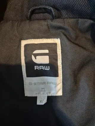 Parka G-Star RAW Negra Talla XL