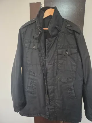Parka G-Star RAW Negra Talla XL