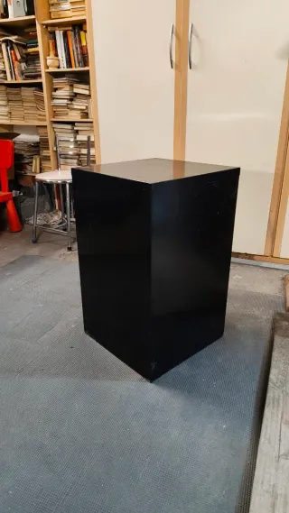 Archivio metallico 2 cassetti nero