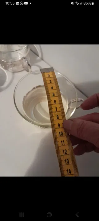 Tazas cristal y alpaca (Set de 6)