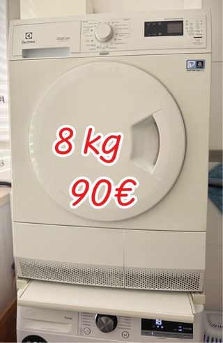 Secadora Electrolux Bomba de Calor 8kg 90€