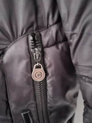 Piumino Colmar nero taglia L senza cappuccio.