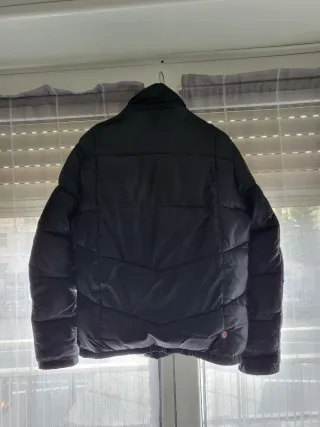 Piumino Colmar nero taglia L senza cappuccio.