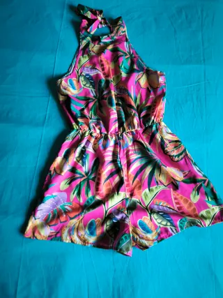 Mono corto estampado tropical