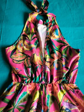 Mono corto estampado tropical