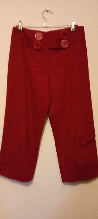 Traje pantalón BOBA Talla S Rojo