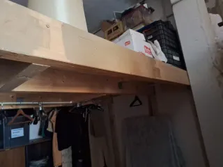 Vigas de madera maciza