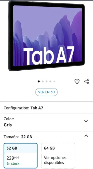 SAMSUNG Galaxy Tab A 7 | Tablet de 10.4" FullHD
