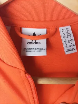 Chaqueta Adidas Originals Naranja Superstar