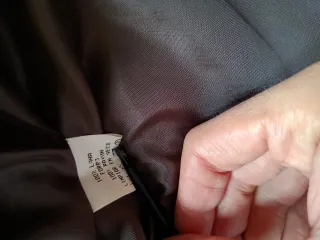 Americana lana marrón