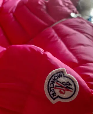 Anorak Moncler Niña Talla 12 Rosa