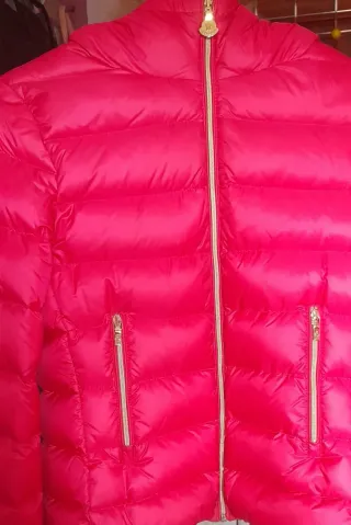 Anorak Moncler Niña Talla 12 Rosa