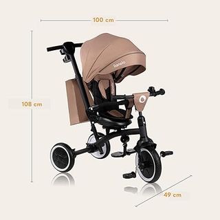 Triciclo LIONELO Tris Plus Paseo Bebé