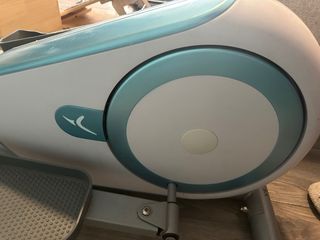 Bicicleta Elíptica Gris y Azul Decathlon