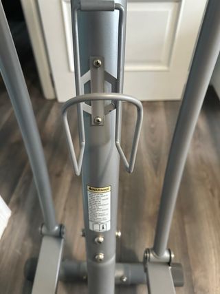 Bicicleta Elíptica Gris y Azul Decathlon