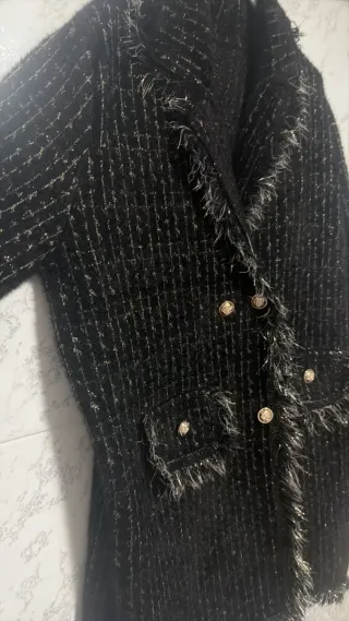 Abrigo de punto talla única