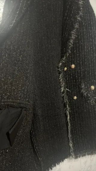 Abrigo de punto talla única