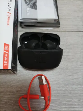 Auriculares In-Ear JBL Wave Beam Negros