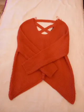 Maglione Terranova color corallo Taglia M