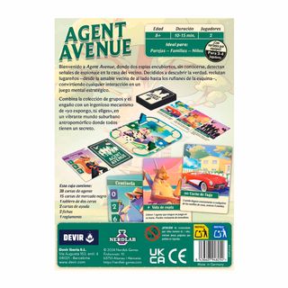 Agent Avenue. Juego. Precintado
