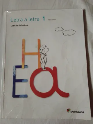 CARTILLA DE LECTURA LETRA A LETRA 1 PRIMARIA