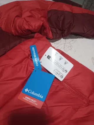 Chaqueta Columbia Plumas Hombre (NUEVO)