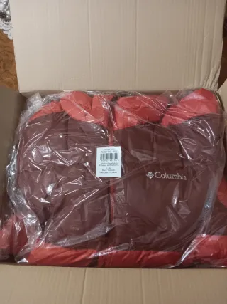 Chaqueta Columbia Plumas Hombre (NUEVO)