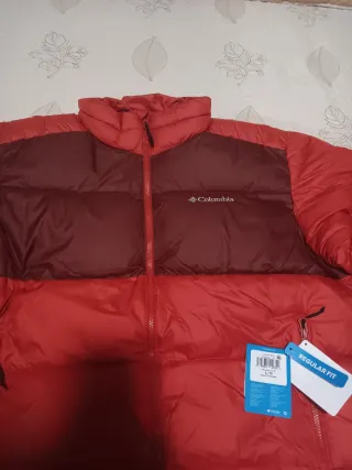 Chaqueta Columbia Plumas Hombre (NUEVO)