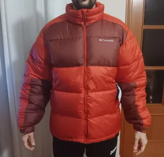 Chaqueta Columbia Plumas Hombre (NUEVO)