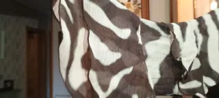 Blusa Mango Cebra Talla M