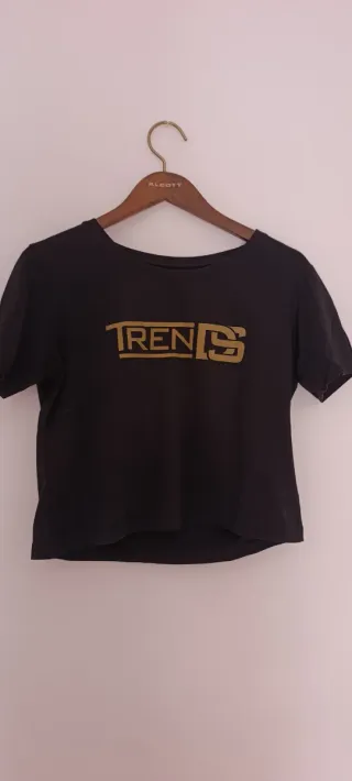 Maglia corta ALCOTT nera taglia unica