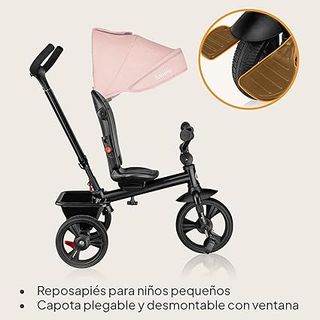 Triciclo LIONELO Haari Evolutivo Niños Rosa