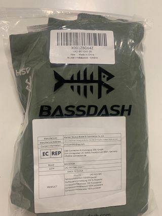 Camiseta Bassdash gris talla M