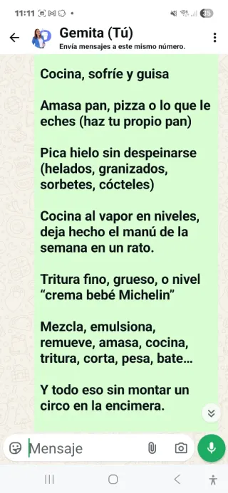 Regalo bolsa + Thermomix TM5 negociable