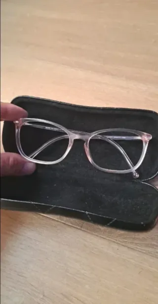 Gafas Chanel Transparentes Rosas y Blancas