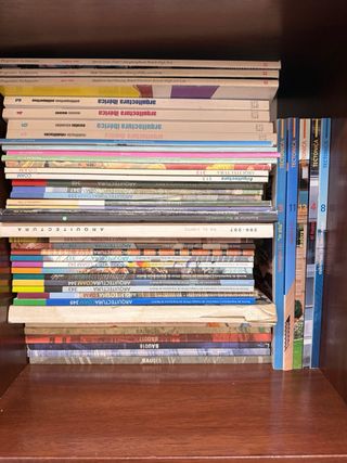 Lote libros, revistas colección de Arquitectura
