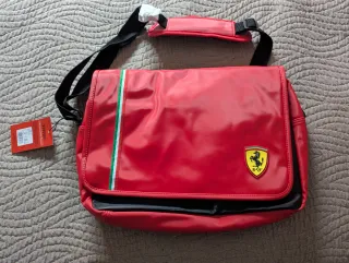 Bolso Ferrari Portadocumentos ordenador Rojo