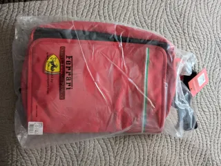 Bolso Ferrari Portadocumentos ordenador Rojo