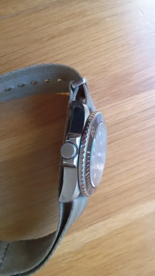 Reloj Massimo Dutti Negro y Beige