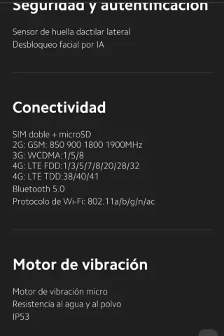 Xiaomi Redmi Note 12 Negro