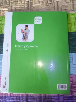 FISICA Y QUIMICA SERIE INVESTIGA 4 ESO SABER HACER