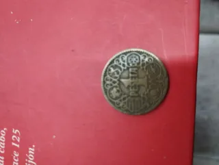 Moneda de 1 peseta antigua