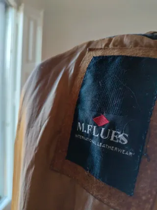 Chaqueta Vintage Suede Marrón