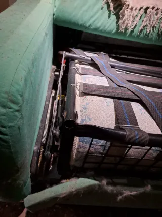 Sofá Cama 1.40m con Colchón Muelles