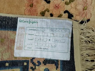 2 Tappeti Vintage Cinesi per Camera da Letto