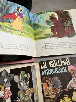 Lote 6 Vinilos Cuentos Infantiles Disney Iberia
