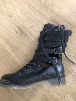 Botas altas Zara negras