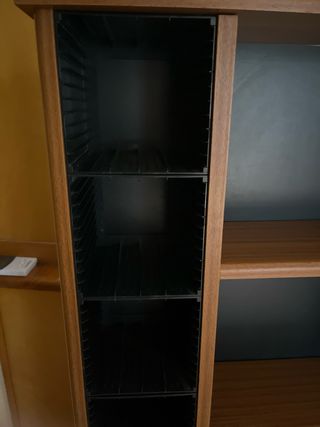 Mueble DVD/CD con ruedas