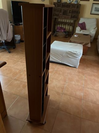 Mueble DVD/CD con ruedas