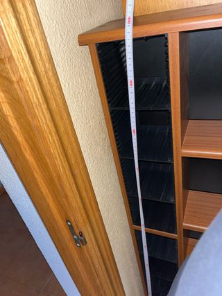 Mueble DVD/CD con ruedas